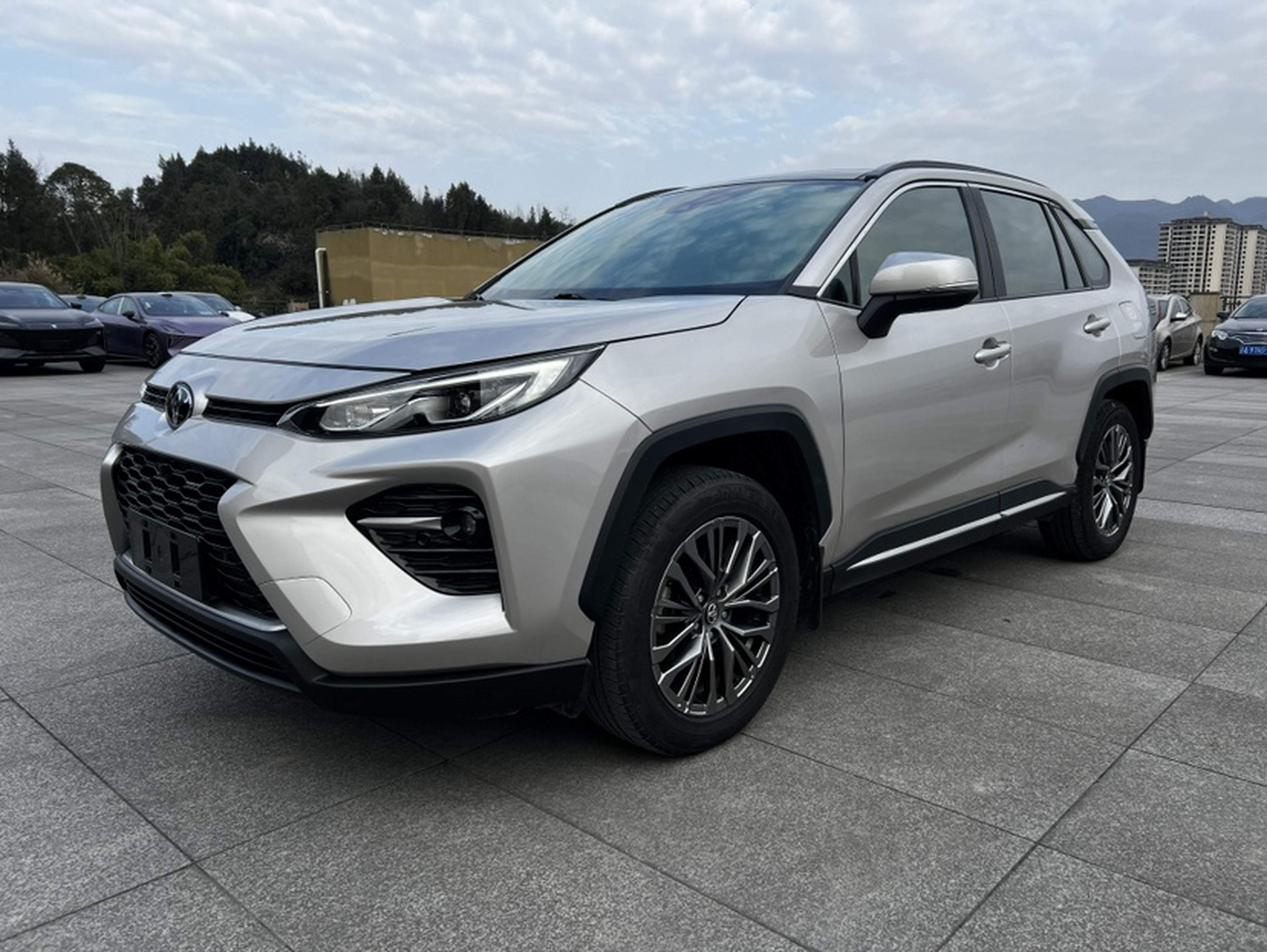 تحت مقدمة السيارة