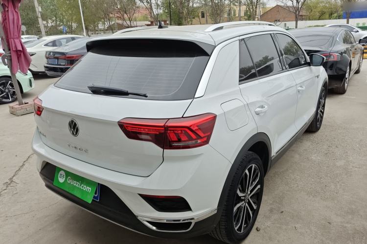 Used Volkswagen T-ROC 2021 280TSI DSG Two-Wheel Drive Comfort Connect Edition Rear Right 45 Deg