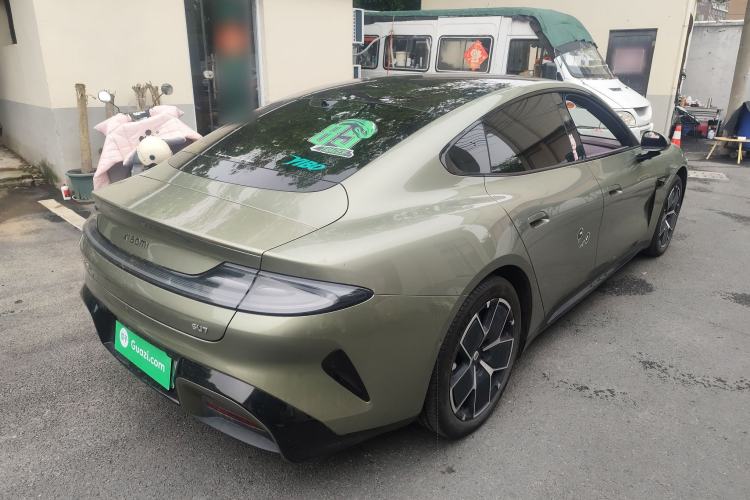 Used Xiaomi Auto SU7 2024 Rear-Drive Long-Range Intelligent Driving Version Rear Right 45 Deg