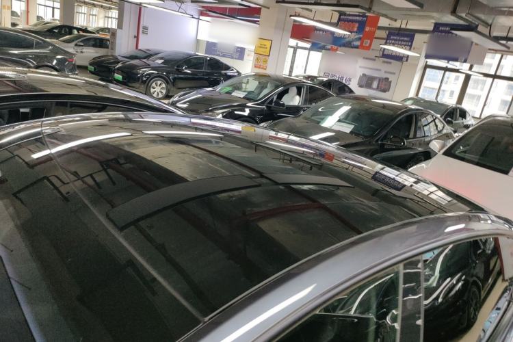 Used Tesla Model Y 2021 Long-Range All-Wheel-Drive Version Roof