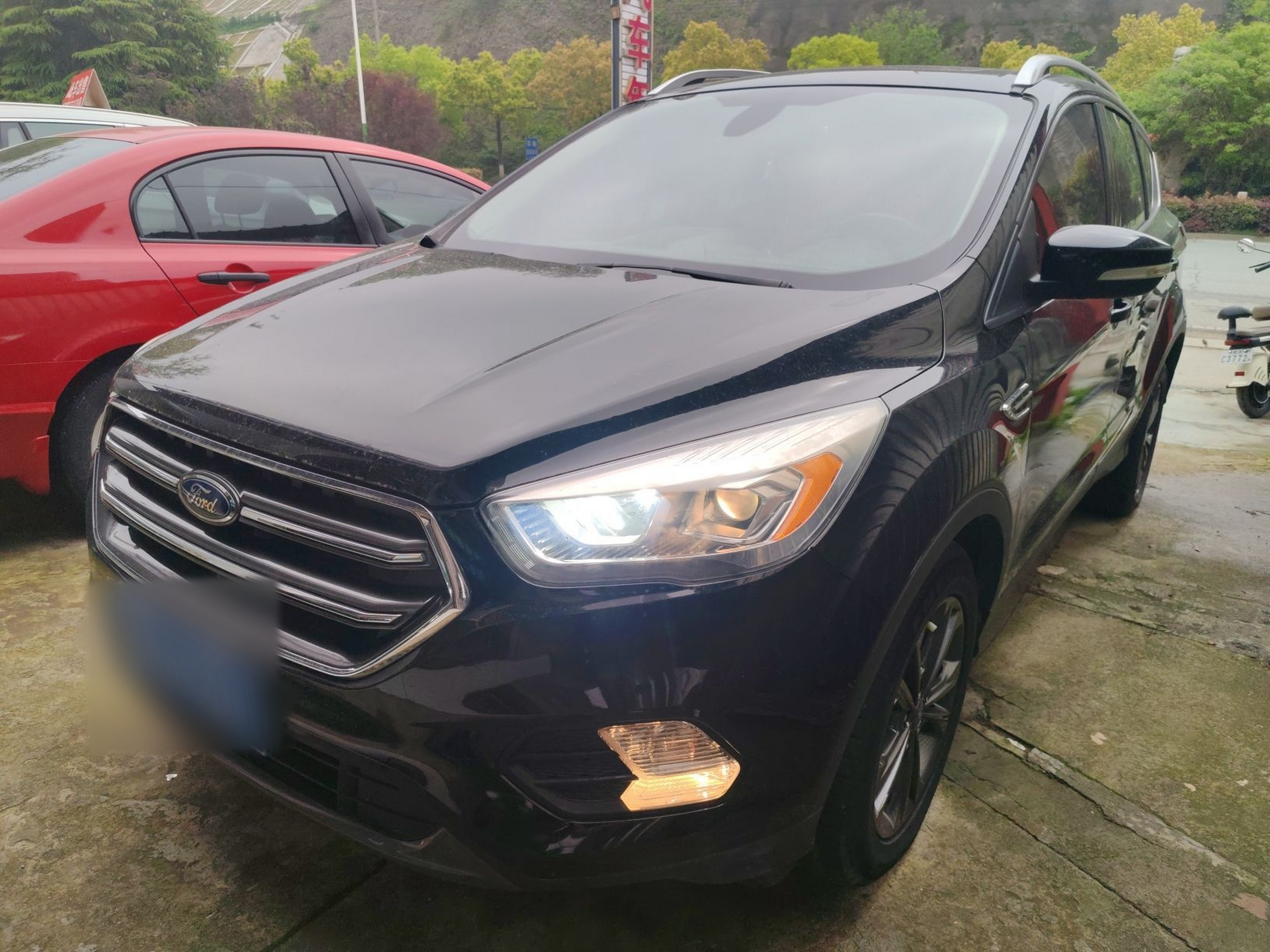 Parte inferior delantera