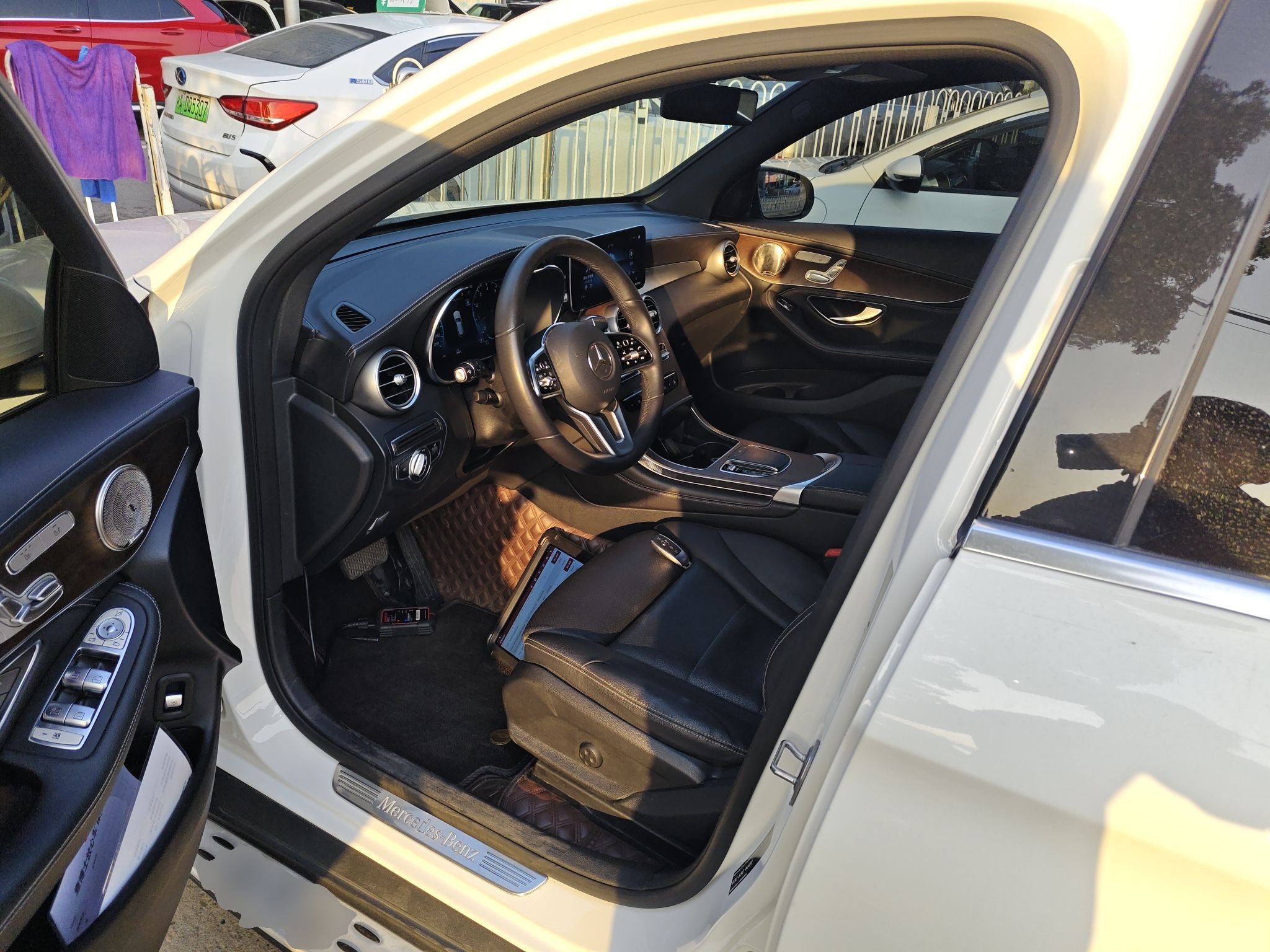 Avant de la voiture