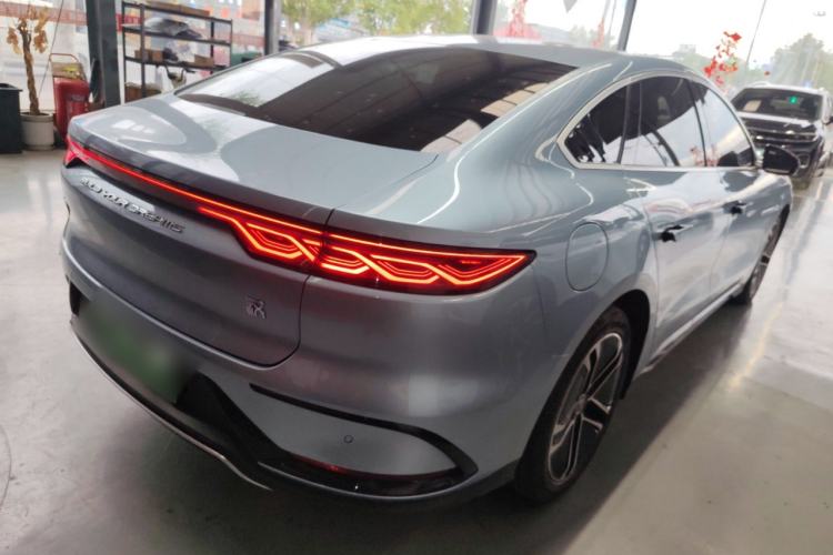 Used BYD Han 2023 EV Champion Edition 605KM Front-Drive Premium Model Rear Right 45 Deg