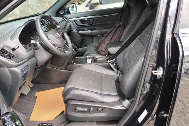 Used Honda CR-V 2021 240TURBO CVT 2WD Black Jazz Edition Left Front Seat