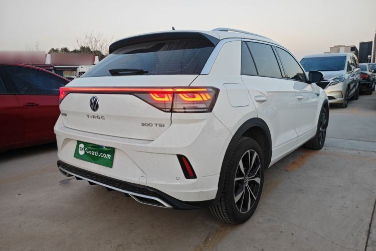 Used Volkswagen T-ROC 2025 300TSI DSG Two-Wheel Drive Chen Guang Edition Rear Right 45 Deg