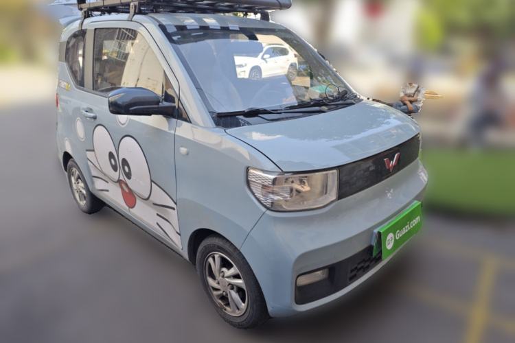 Used Wuling Hongguang MINIEV 2020 Enjoyment Model Lithium Iron Phosphate Front Right 45 Deg