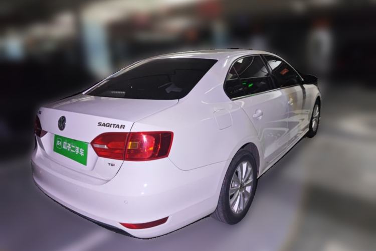 Used Volkswagen Sagitar 2014 Revised Version 1.4TSI Automatic Luxury Edition Rear Right 45 Deg