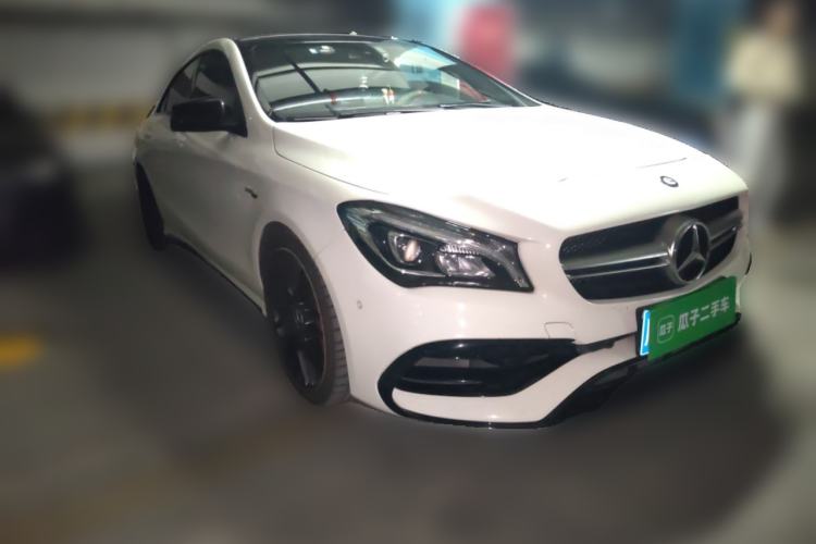 Used Mercedes-Benz CLA AMG 2017 AMG CLA 45 4MATIC Front Right 45 Deg
