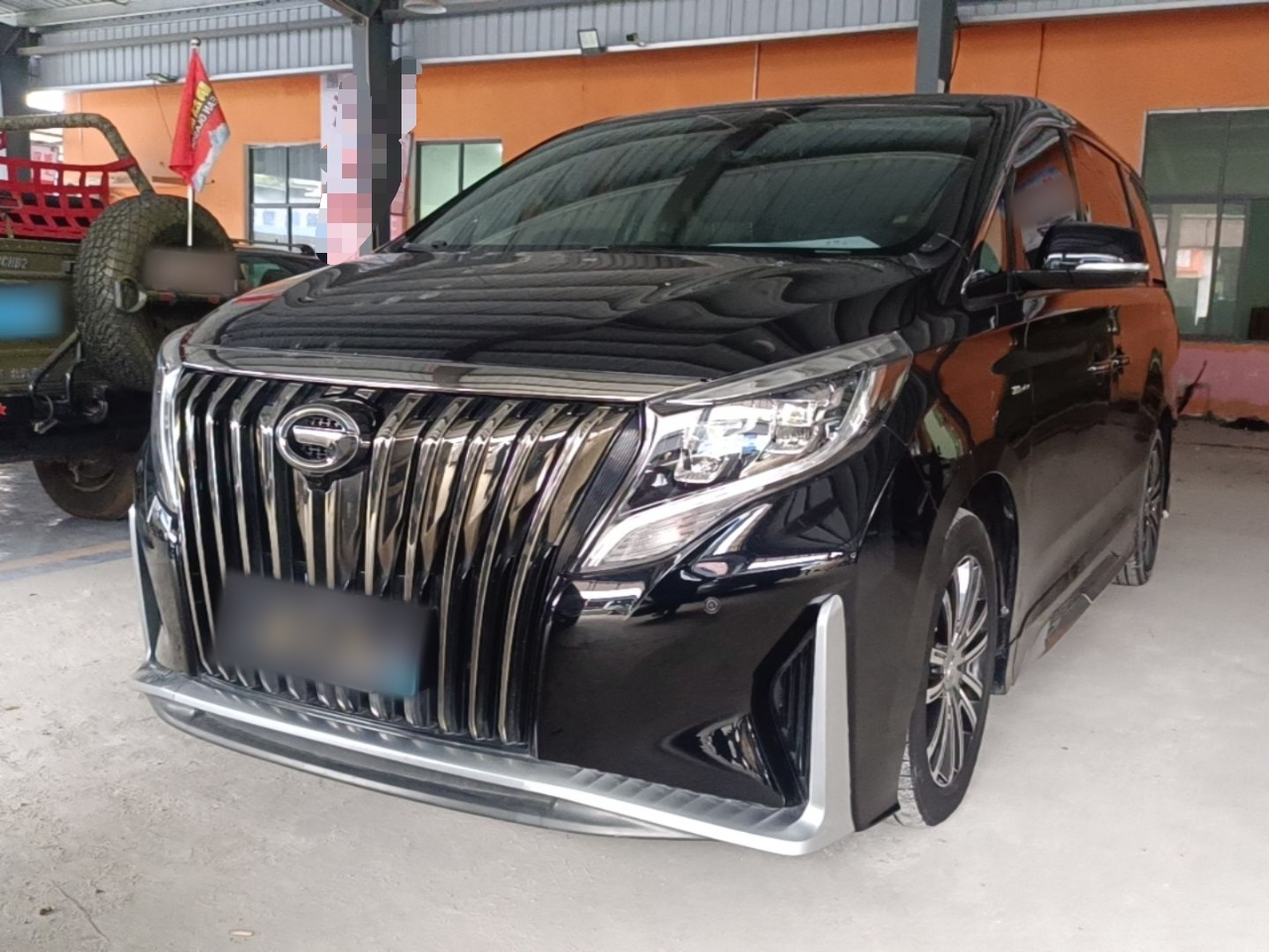 Parte inferior delantera