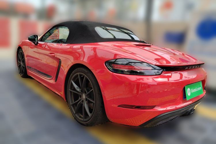 Used Porsche 718 2022 Boxster T 2.0T Rear Left 45 Deg