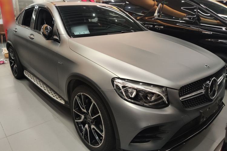 Used Mercedes-Benz GLC Coupe AMG 2017 AMG GLC 43 4MATIC Coupe SUV Front Right 45 Deg