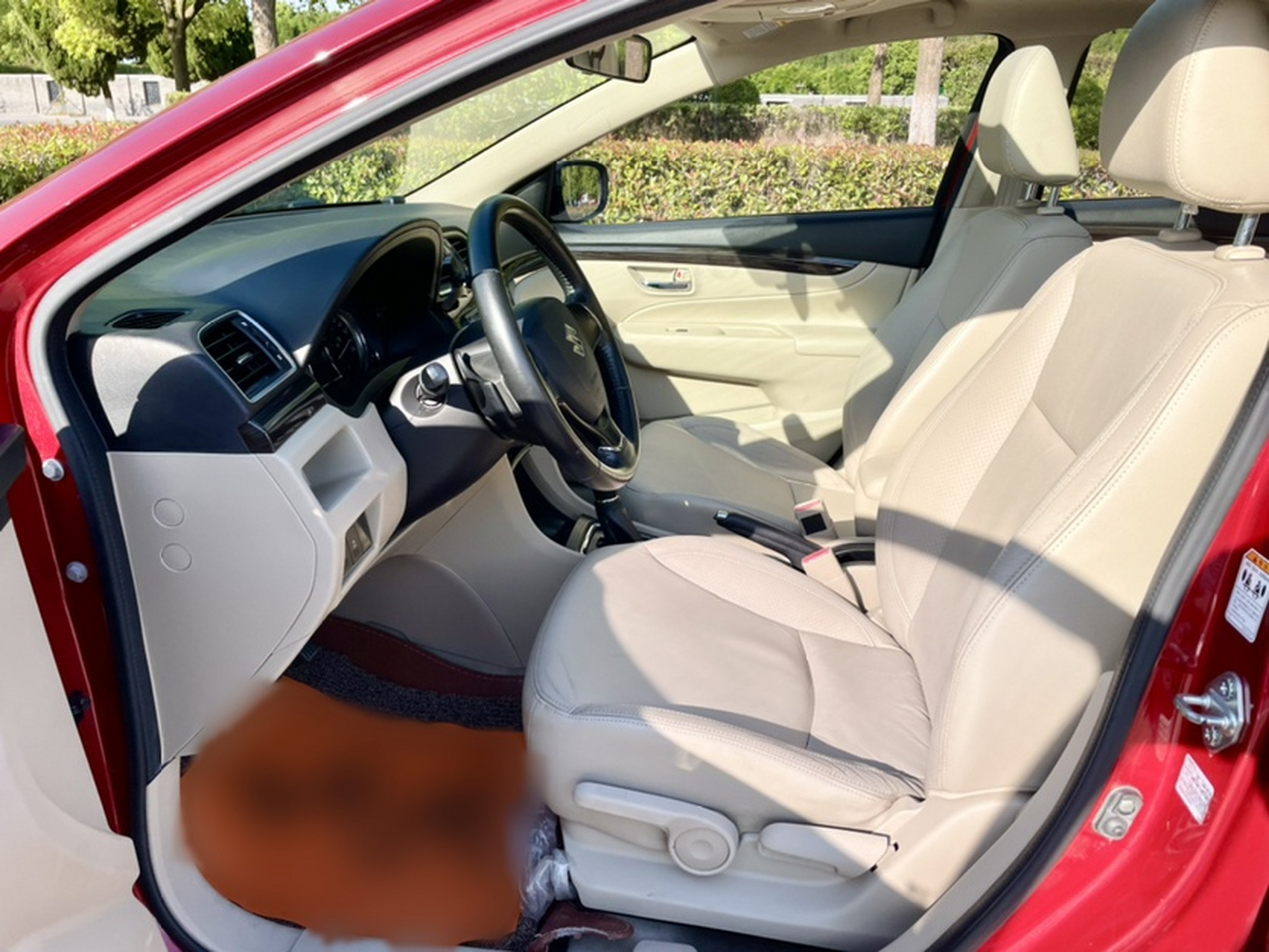 Interior delantero