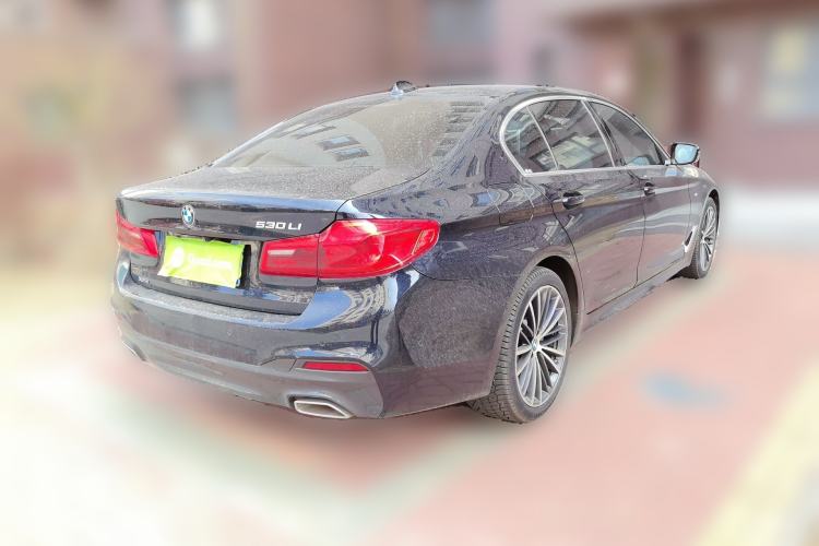 Used BMW 5 Series 2020 530Li xDrive M Sport Package Rear Right 45 Deg