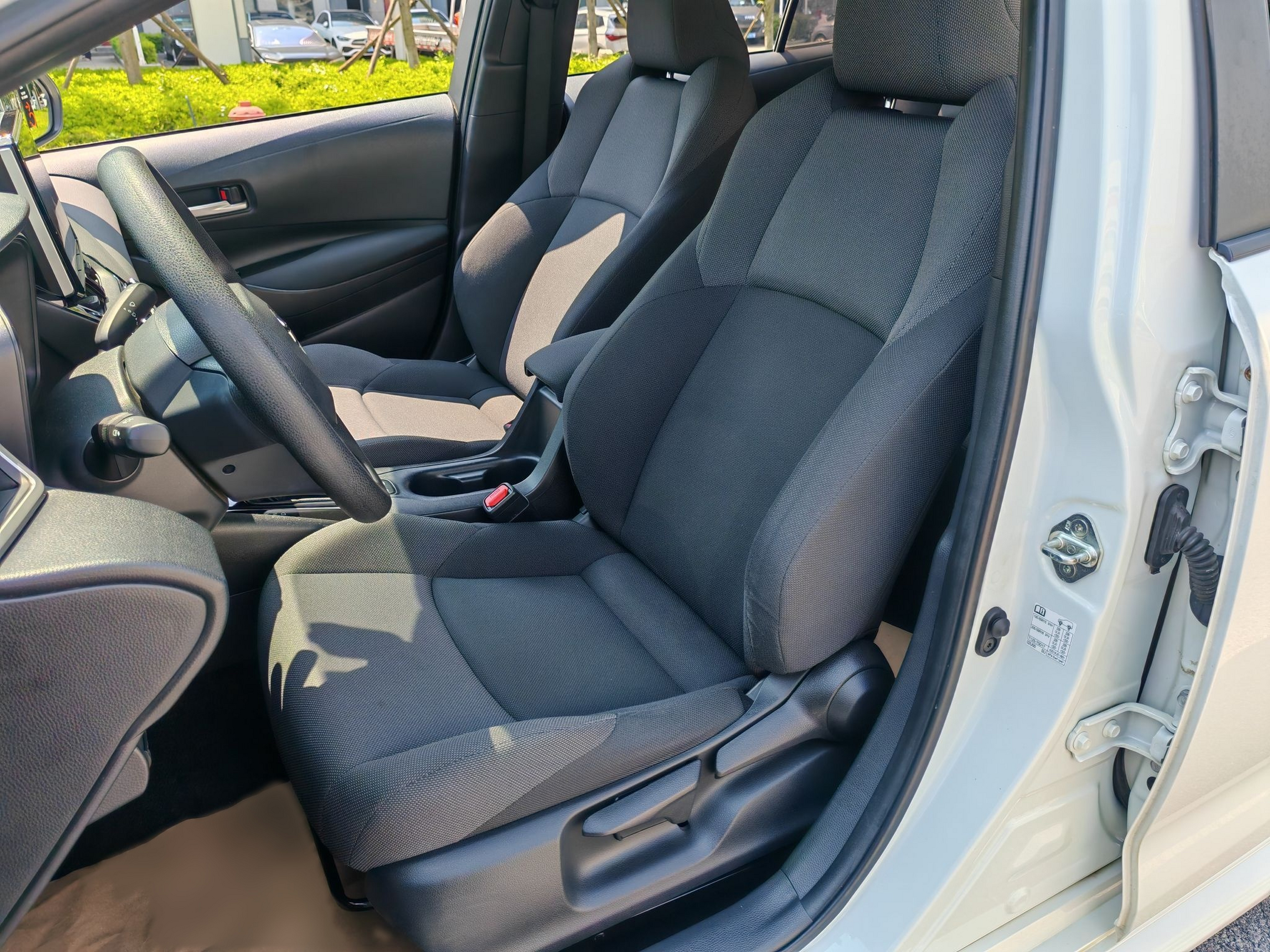 Avant de la voiture