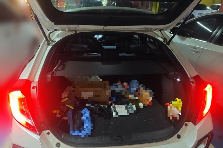 Used Honda Civic 2021 HATCHBACK 220TURBO CVT Trendy Cool Edition Trunk