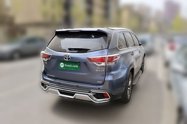 Used Toyota Highlander 2017 2.0T Four-Wheel Drive Elite Edition 7-Seater Rear Right 45 Deg