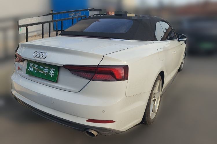 Used Audi A5 2017 Cabriolet 40 TFSI Fashion Model Rear Right 45 Deg
