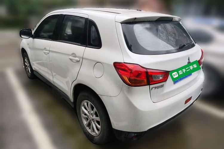 Used Mitsubishi ASX 2013 1.6L Manual Two-Wheel Drive Standard Edition Rear Left 45 Deg