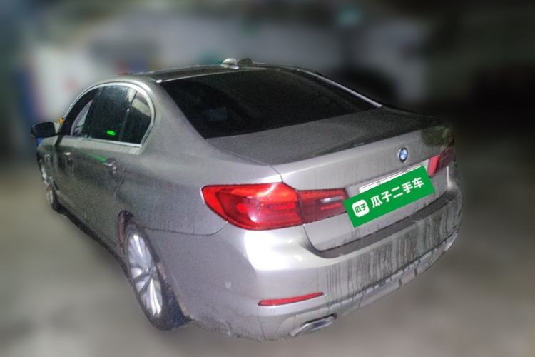 Used BMW 5 Series New Energy 2020 Mileage Upgrade Version 530Le Luxury Package Rear Left 45 Deg