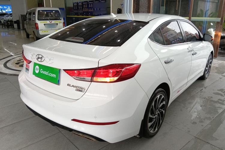 Used Hyundai Elantra (6th Generation / Lingdong) 2020 1.4T Dual-Clutch Xuan Dong · Dynamic Version Rear Right 45 Deg