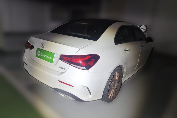 Used Mercedes-Benz A-Class 2019 A 200 L Sport Sedan First Edition Special Edition Rear Right 45 Deg