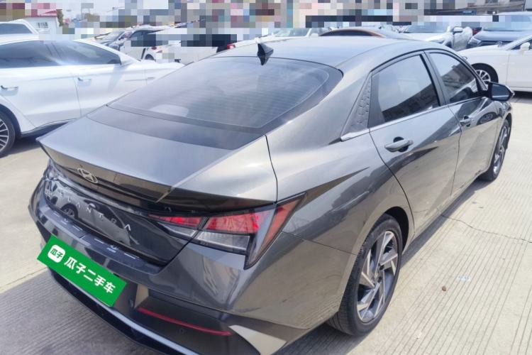 Used Hyundai Elantra 2023 1.5L CVT GLX Elite Edition Rear Right 45 Deg