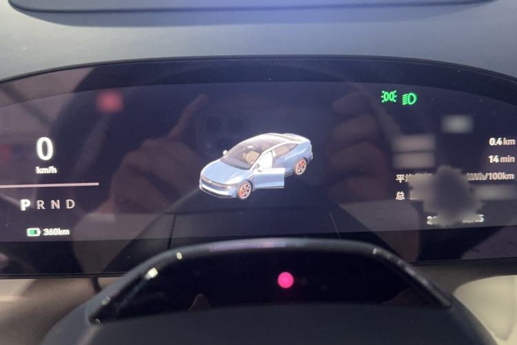 Used Zeekr 007 2025 Long-Range All-Wheel-Drive Intelligent Driving Version 100 kWh Instrument Cluster