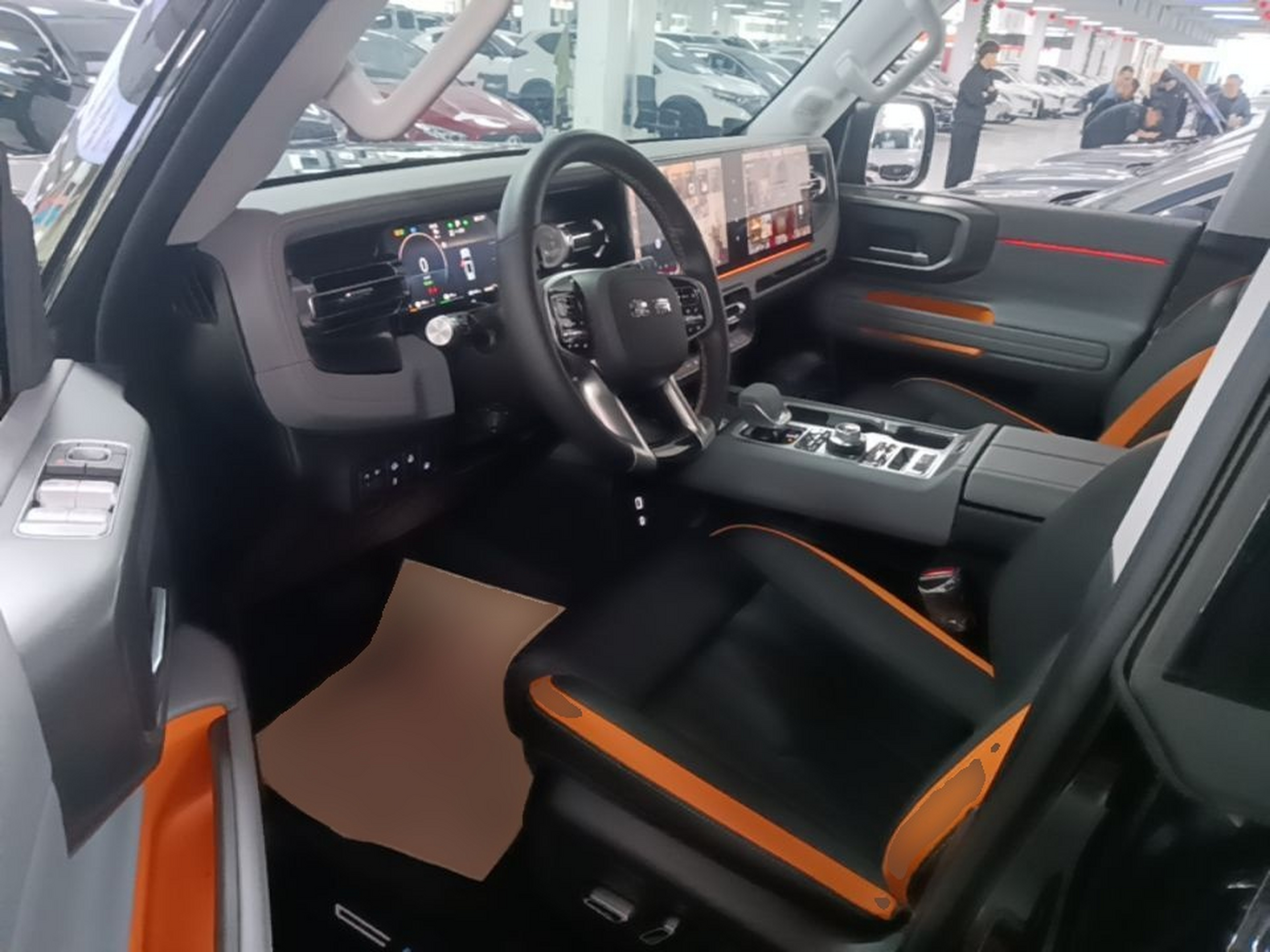 Avant de la voiture