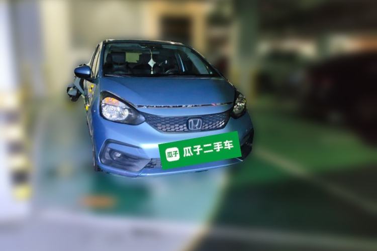 Used Honda Fit 2021 1.5L CVT Trendy Sports Edition Front Right 45 Deg