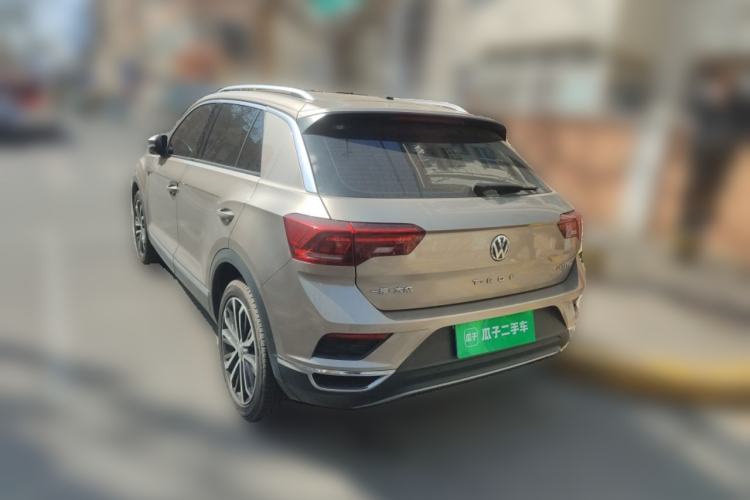 Used Volkswagen T-ROC 2020 280TSI DSG Two-Wheel Drive Comfort Version Rear Left 45 Deg