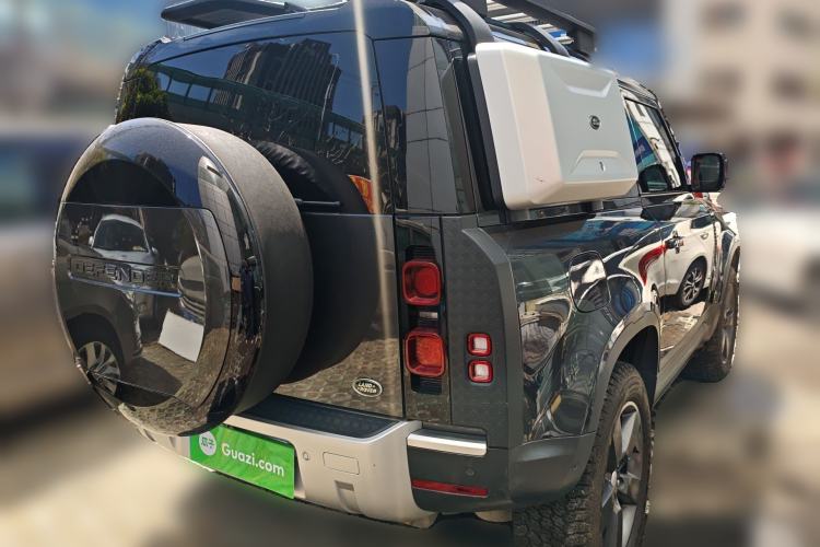 Used Land Rover Defender 2023 Revised Version 90 3.0T P400 Dark Edition Rear Right 45 Deg