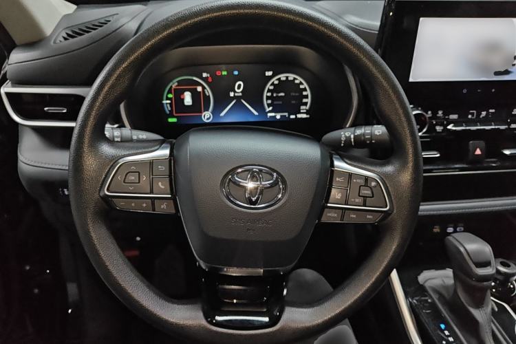 Used Toyota Highlander 2024 2.5L Smart Electric Hybrid Dual-Engine Two-Wheel Drive Elite Version 7 Seats Steering Wheel