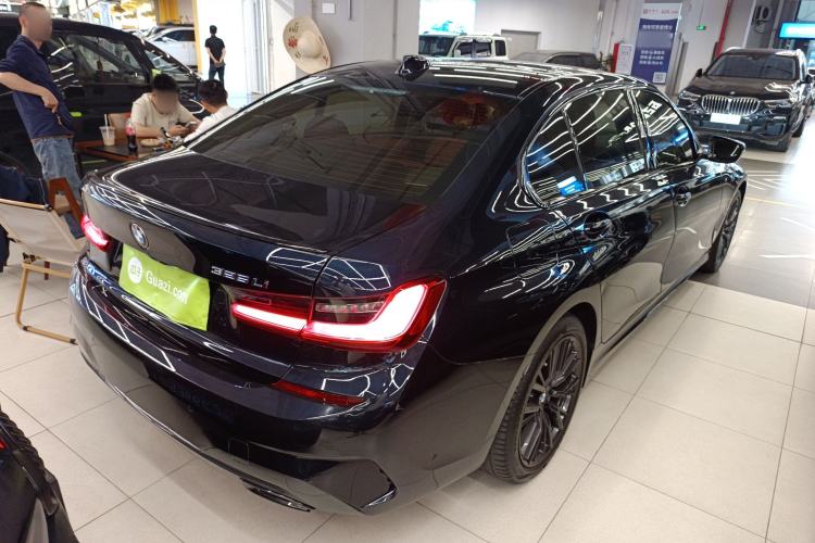 Used BMW 3 Series 2021 Facelifted 325Li M Sport Night Edition Package Rear Right 45 Deg