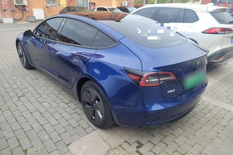 Used Tesla Model 3 2022 Rear-Wheel-Drive Version Rear Left 45 Deg