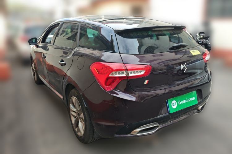 Used DS 5 2014 1.6T Luxury Edition THP160 Rear Left 45 Deg