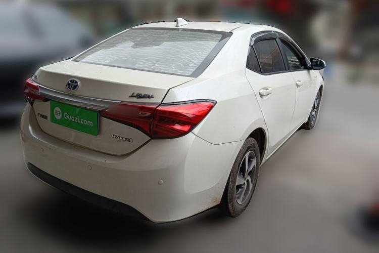 Used Toyota Levin 2017 Revised Dual-Engine 1.8H GS E-CVT Elite Sunroof Version China V Standard Rear Right 45 Deg