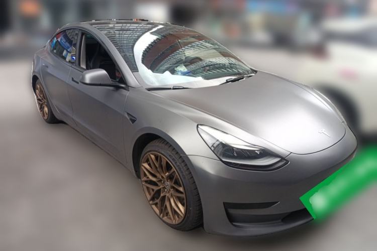 Used Tesla Model 3 2021 Standard Range Rear-Wheel Drive Upgraded Version 3D6 Front Right 45 Deg