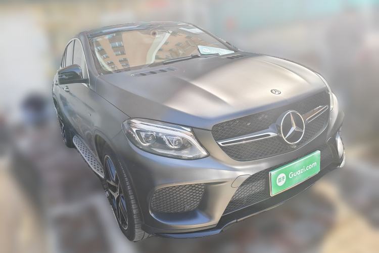 Used Mercedes-Benz GLE Coupe 2015 GLE 450 AMG 4MATIC Coupe SUV Front Right 45 Deg