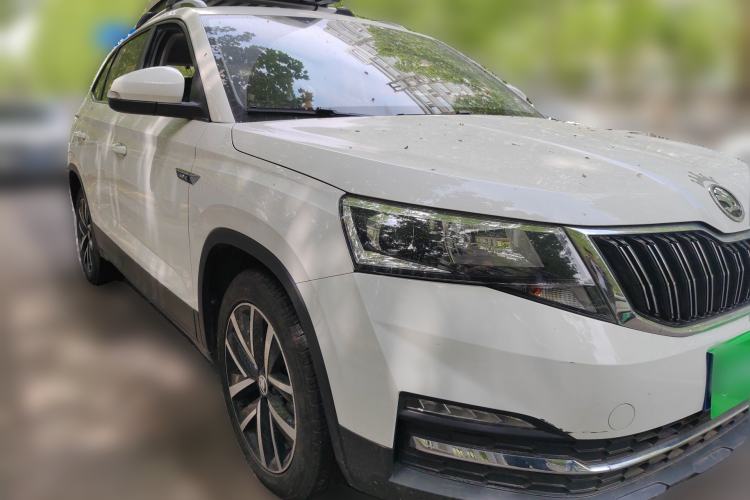 Used Skoda Kamiq 2020 1.5L Automatic Comfort Edition Front Right 45 Deg