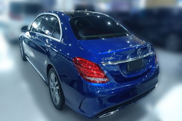 Used Mercedes-Benz C-Class 2017 C 200 L Sport Edition Rear Left 45 Deg