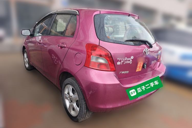 Used Toyota Yaris 2011 1.6E Automatic Charm Edition Rear Left 45 Deg