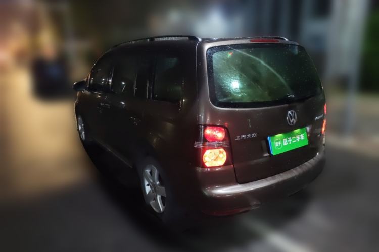 Used Volkswagen Touran 2013 1.4T DSG Comfort Edition 5-Seater Rear Left 45 Deg