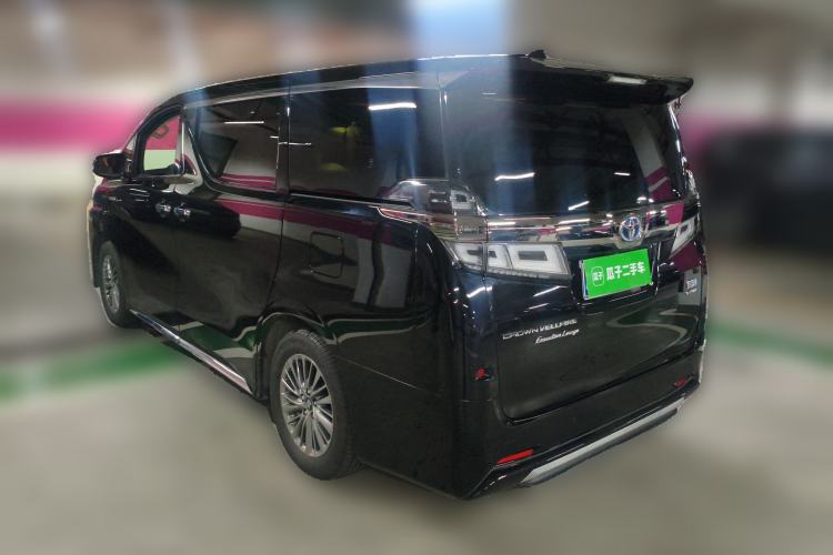 Used Toyota Vellfire 2021 Crown Dual-Engine 2.5L HV Supreme Edition Rear Left 45 Deg