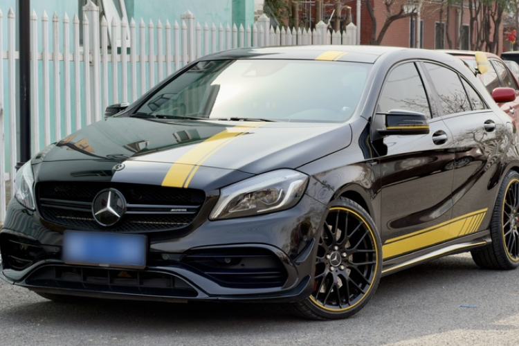 Used Mercedes-Benz A AMG 2017 AMG A 45 4MATIC Midnight Thunder Limited Edition