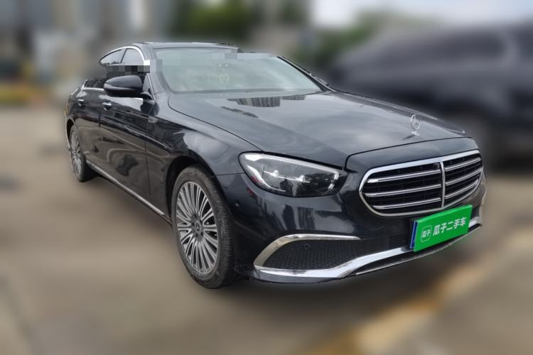 Used Mercedes-Benz E-Class 2021 E 300 L Luxury Model Front Right 45 Deg