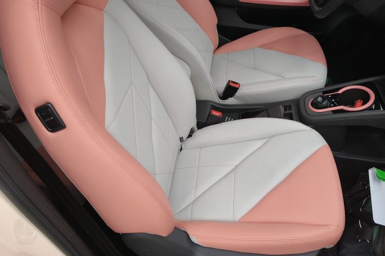 Used Chery QQ Little Ant 2022 Revised Version Sweet Pink Edition Half-Sugar Version Lithium Iron Phosphate 30.7 kWh 30 kW 301 km Right Front Seat