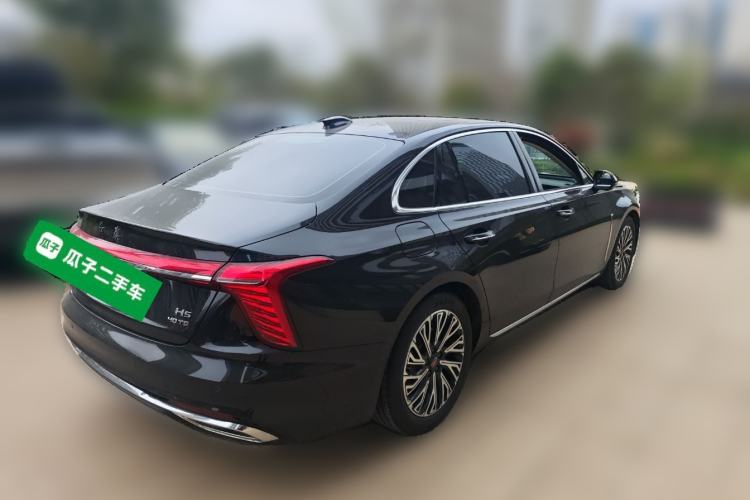 Used Hongqi H5 2024 2.0T Automatic Smart Connect Flagship Edition Rear Right 45 Deg