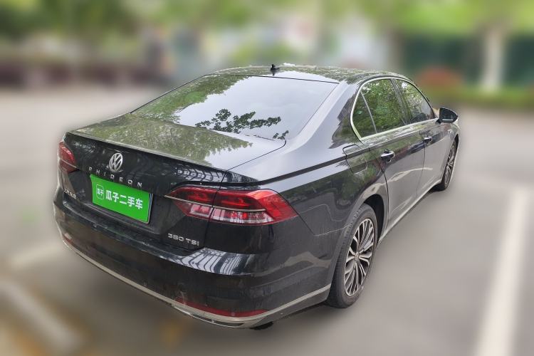 Used Volkswagen Phideon 2018 Revised Version 380TSI Two-Wheel Drive Business Edition Rear Right 45 Deg