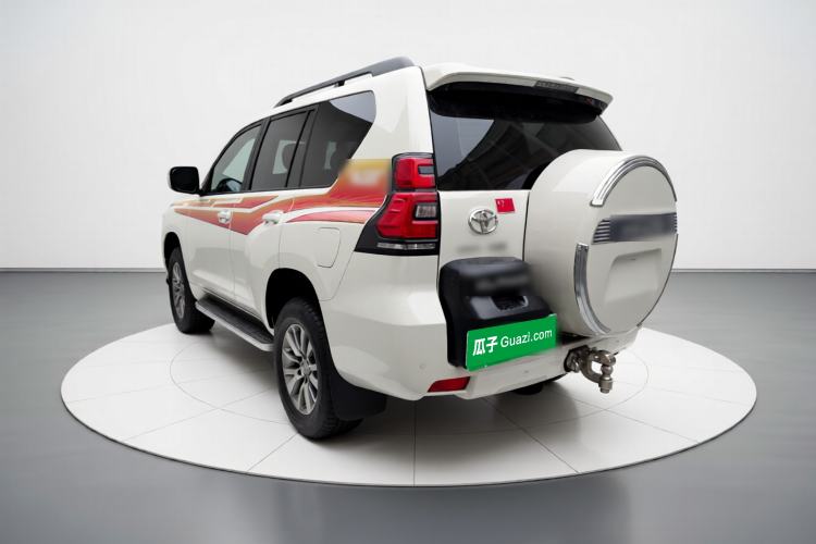 Used Toyota Prado 2018 3.5L Automatic TX-L with Rear-Mounted Spare Tire Exterior 3