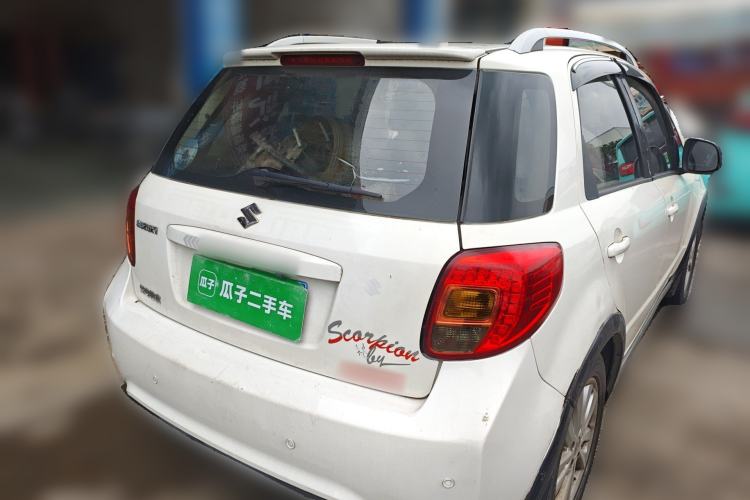 Used Suzuki SX4 2013 1.6L Manual CoolRide Model Rear Right 45 Deg